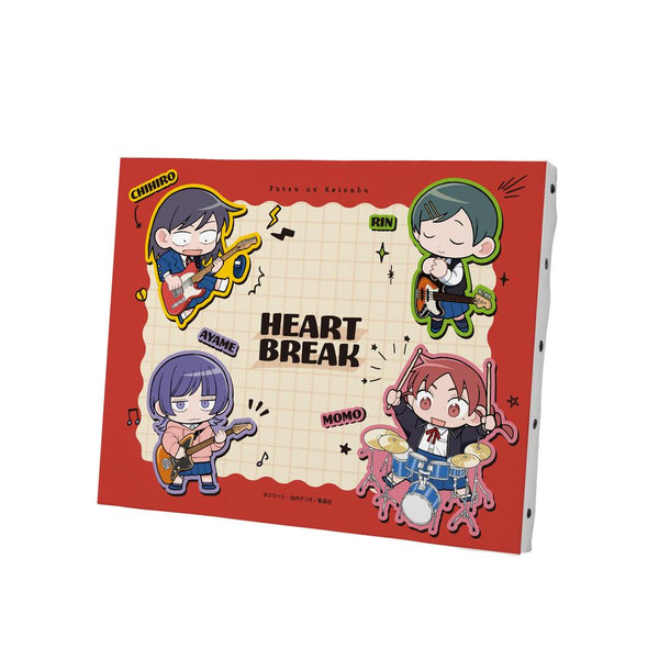 『ふつうの軽音部』はーとぶれいく ちびキャラ F0号キャンバスボード