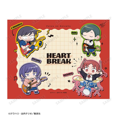 《普通輕音部》Heartbreak Q版角色 F0號畫布板【202605再版】