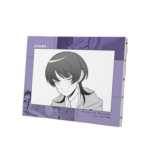 『ふつうの軽音部』藤井彩目 F0号キャンバスボード