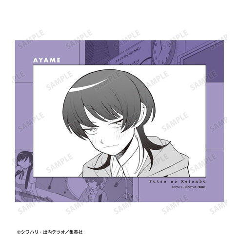 『ふつうの軽音部』藤井彩目 F0号キャンバスボード