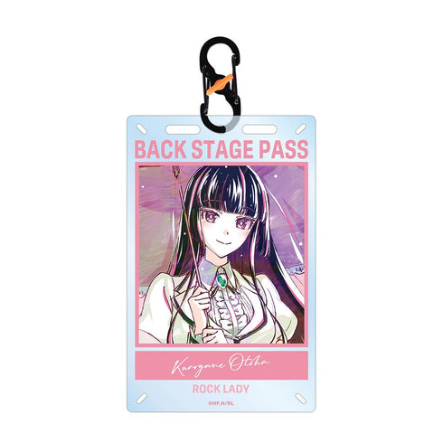 『ロックは淑女の嗜みでして』黒鉄音羽 Ani-Art カラビナ付きカード型アクリルキーホルダー