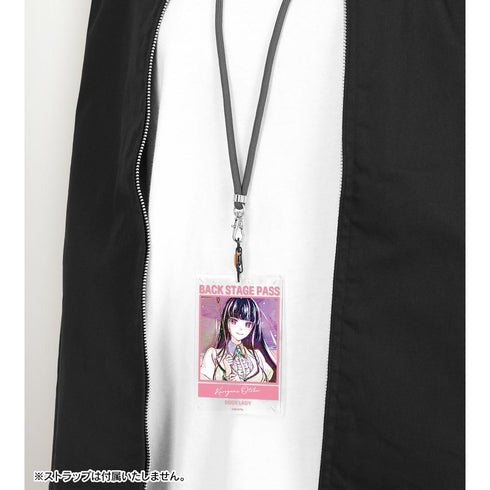 『ロックは淑女の嗜みでして』黒鉄音羽 Ani-Art カラビナ付きカード型アクリルキーホルダー