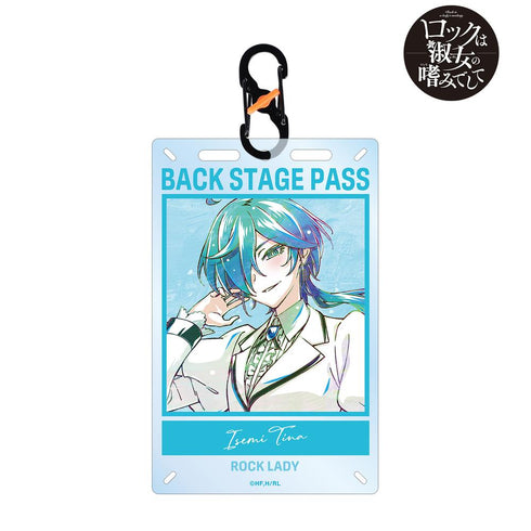 『ロックは淑女の嗜みでして』院瀬見ティナ Ani-Art カラビナ付きカード型アクリルキーホルダー【202601再販】