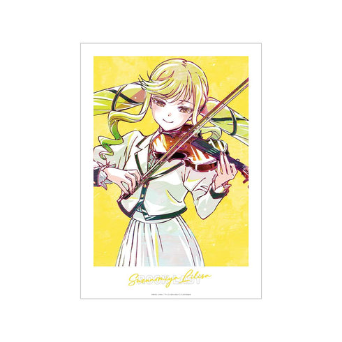 『ロックは淑女の嗜みでして』鈴ノ宮りりさ Ani-Art A3マット加工ポスター