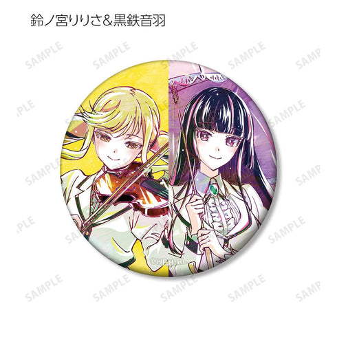 『ロックは淑女の嗜みでして』トレーディング Ani-Art マット缶バッジ(単位/BOX)