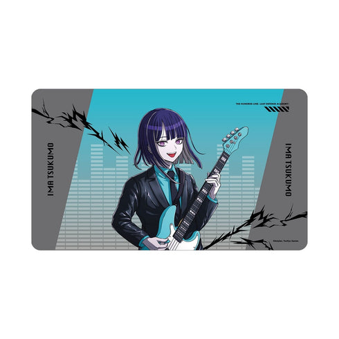 『HUNDRED LINE -最終防衛学園-』描き下ろし 九十九今馬 ロックバンドver. マルチデスクマット【202610再販】