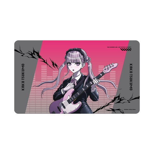 『HUNDRED LINE -最終防衛学園-』描き下ろし 九十九過子 ロックバンドver. マルチデスクマット【202606再販】