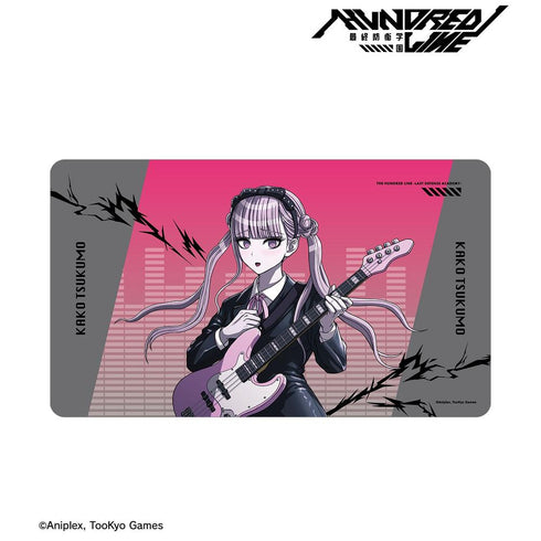 『HUNDRED LINE -最終防衛学園-』描き下ろし 九十九過子 ロックバンドver. マルチデスクマット【202606再販】