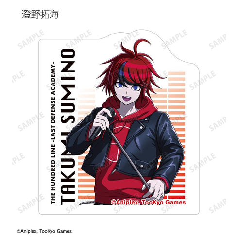 『HUNDRED LINE -最終防衛学園-』描き下ろし ロックバンドver. トレーディングダイカットステッカー(単位/BOX)