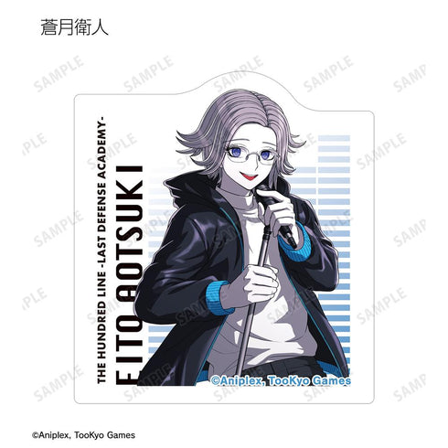 『HUNDRED LINE -最終防衛学園-』描き下ろし ロックバンドver. トレーディングダイカットステッカー(単位/BOX)