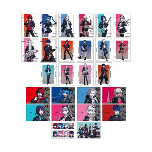 『HUNDRED LINE -最終防衛学園-』描き下ろし ロックバンドver. トレーディングブロマイド(単位/BOX)【202602再販】