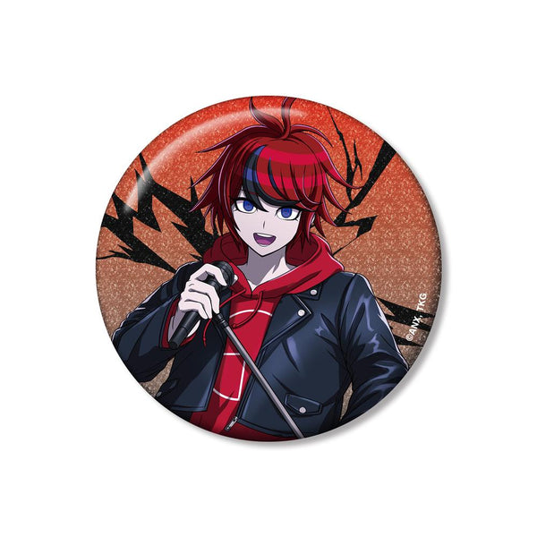 『HUNDRED LINE -最終防衛学園-』描き下ろし 澄野拓海 ロックバンドver. 75mmグリッター缶バッジ