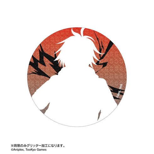 『HUNDRED LINE -最終防衛学園-』描き下ろし 澄野拓海 ロックバンドver. 75mmグリッター缶バッジ