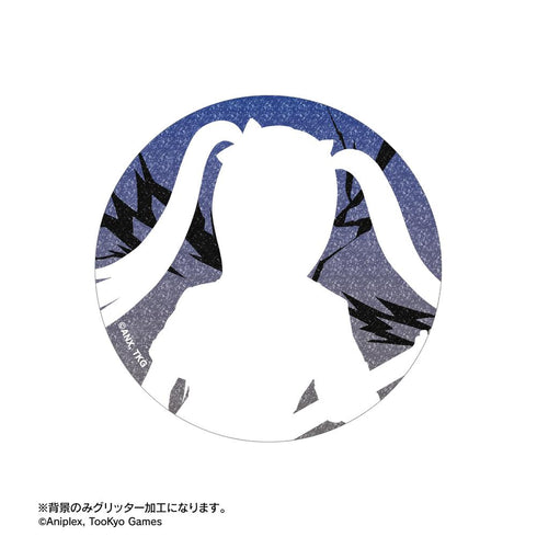 『HUNDRED LINE -最終防衛学園-』描き下ろし 飴宮怠美 ロックバンドver. 75mmグリッター缶バッジ