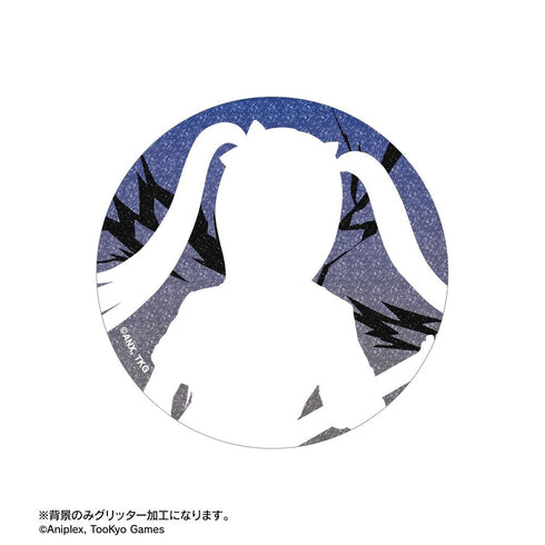 『HUNDRED LINE -最終防衛学園-』描き下ろし 飴宮怠美 ロックバンドver. 75mmグリッター缶バッジ【202606再販】