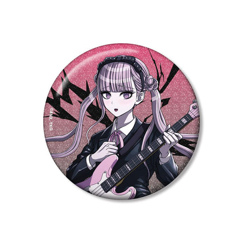 『HUNDRED LINE -最終防衛学園-』描き下ろし 九十九過子 ロックバンドver. 75mmグリッター缶バッジ