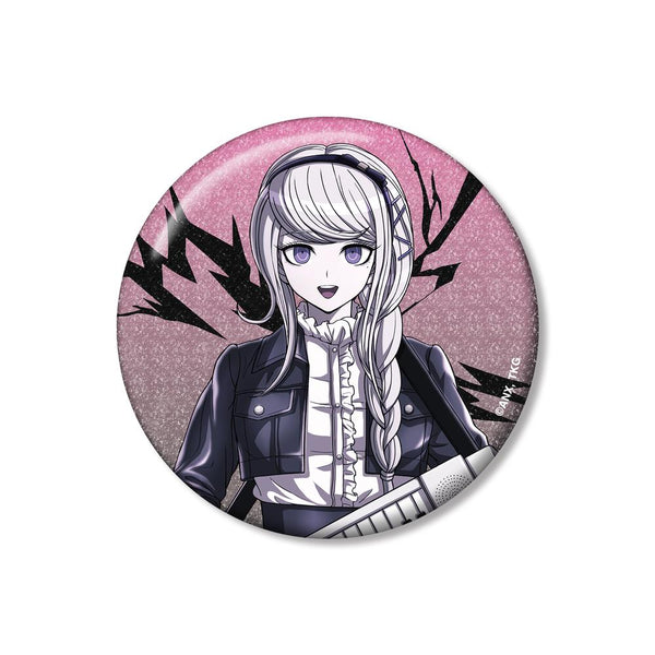 『HUNDRED LINE -最終防衛学園-』描き下ろし 霧藤希 ロックバンドver. 75mmグリッター缶バッジ