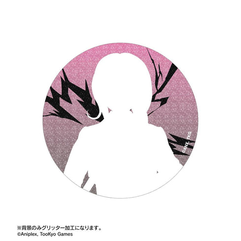 『HUNDRED LINE -最終防衛学園-』描き下ろし 霧藤希 ロックバンドver. 75mmグリッター缶バッジ