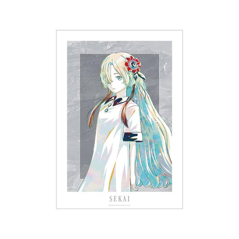 『神椿市建設中。』夜河 世界 Ani-Art A3マット加工ポスター ver.B