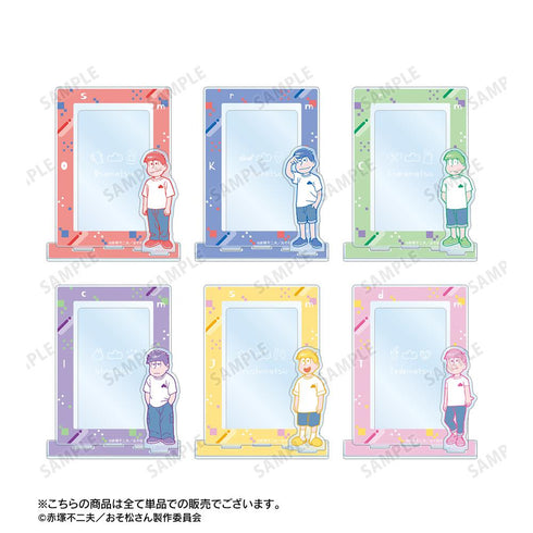 『おそ松さん』一松 ミニフォト用アクリルスタンド