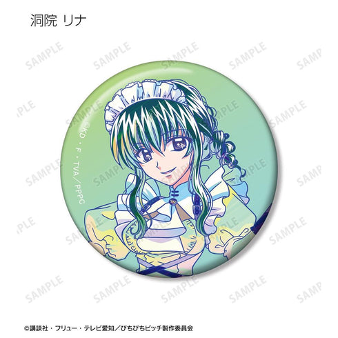 『ぴちぴちピッチ』描き下ろし メイドver. トレーディング Ani-Art clear label 缶バッジ(単位/BOX)【202606再販】