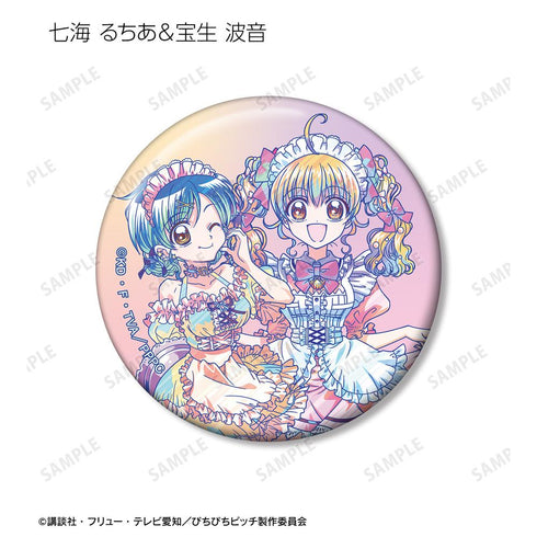 『ぴちぴちピッチ』描き下ろし メイドver. トレーディング Ani-Art clear label 缶バッジ(単位/BOX)