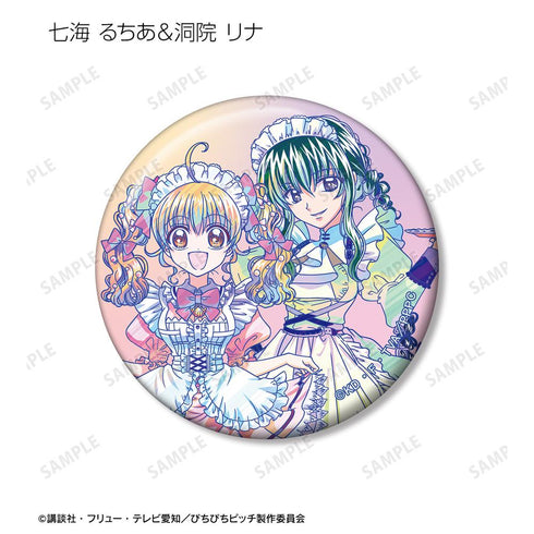 『ぴちぴちピッチ』描き下ろし メイドver. トレーディング Ani-Art clear label 缶バッジ(単位/BOX)