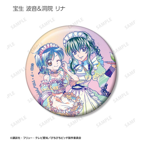 『ぴちぴちピッチ』描き下ろし メイドver. トレーディング Ani-Art clear label 缶バッジ(単位/BOX)