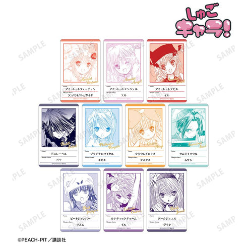 『しゅごキャラ!』トレーディング原作コマプラスチックプロフィールカード ver.C(単位/BOX)