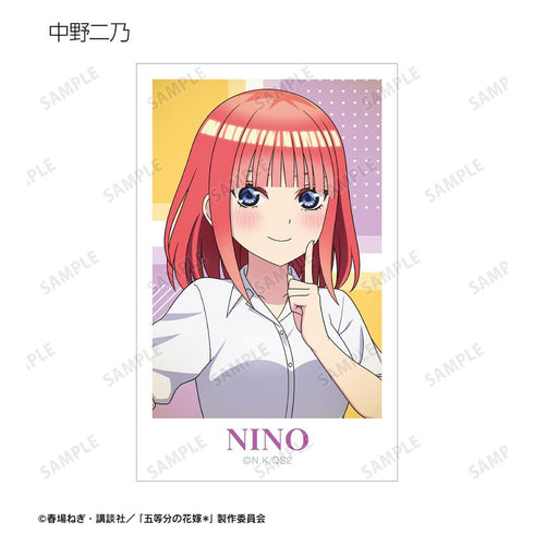 『五等分の花嫁*』描き下ろし 衣装交換ver. 第2弾 インスタントカメラ風イラストカード5枚セット