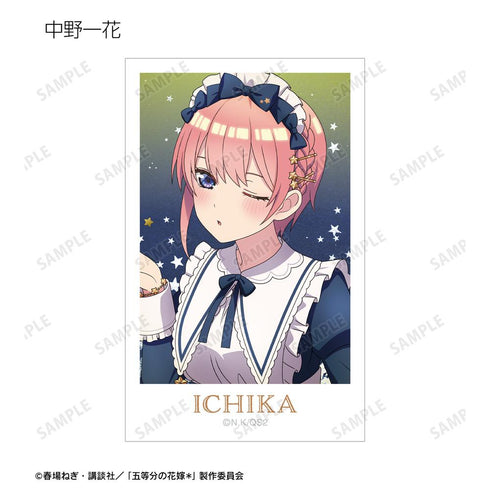 『五等分の花嫁*』描き下ろし 星空メイドver. インスタントカメラ風イラストカード5枚セット