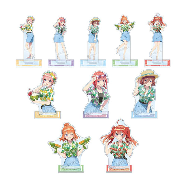 『五等分の花嫁*』描き下ろし アロハシャツver. トレーディングアクリルスタンド(単位/BOX)