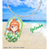 『五等分の花嫁*』描き下ろし 中野四葉 アロハシャツver. 2連ワイヤーアクリルキーホルダー