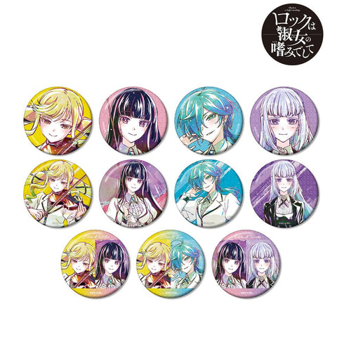 『ロックは淑女の嗜みでして』トレーディング Ani-Art グリッター缶バッジ(単位/BOX)