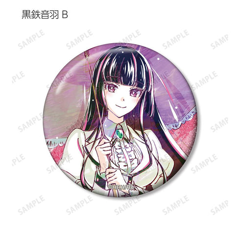 『ロックは淑女の嗜みでして』トレーディング Ani-Art グリッター缶バッジ(単位/BOX)