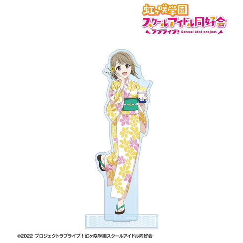 《Love Live! 虹咲学园校园偶像同好会》全新绘制 中须霞 庙会版 BIG亚克力立牌【202605再版】