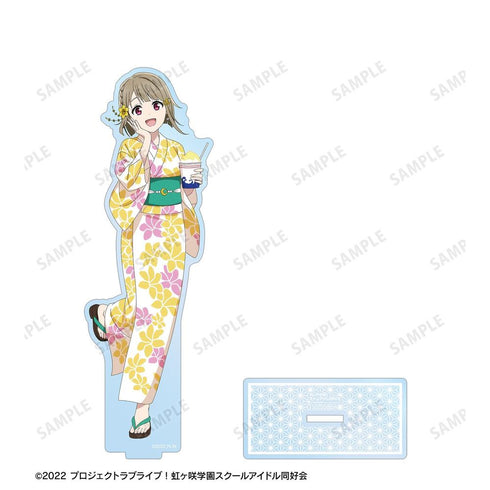 《Love Live! 虹咲学园校园偶像同好会》全新绘制 中须霞 庙会版 BIG亚克力立牌【202605再版】