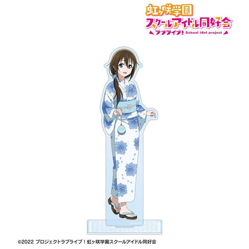 《Love Live! 虹咲学园校园偶像同好会》全新绘制 樱坂静 庙会版 BIG亚克力立牌【202605再版】