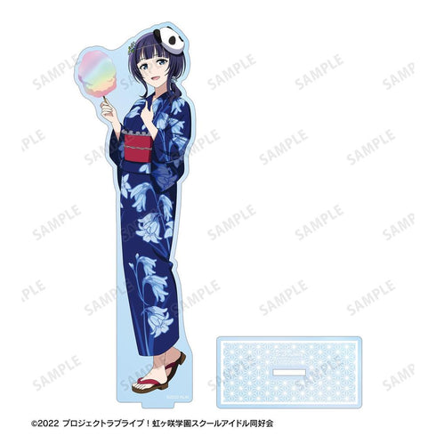 《Love Live! 虹咲學園校園偶像同好會》全新繪製 朝香果林 祭典版 BIG 壓克力立牌【202605 再版】