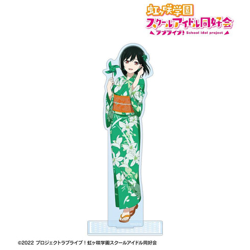 《Love Live! 虹咲学园校园偶像同好会》全新绘制 三船栞子 庙会版 BIG亚克力立牌【202605再版】