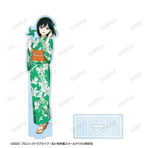 《Love Live! 虹咲学园校园偶像同好会》全新绘制 三船栞子 庙会版 BIG亚克力立牌【202605再版】