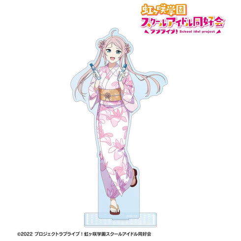 《Love Live! 虹咲学园校园偶像同好会》全新绘制 钟 岚珠 庙会版 BIG亚克力立牌【202605再版】