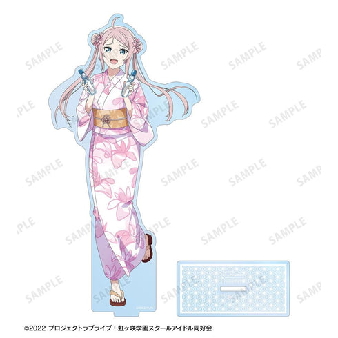 《Love Live! 虹咲学园校园偶像同好会》全新绘制 钟 岚珠 庙会版 BIG亚克力立牌【202605再版】