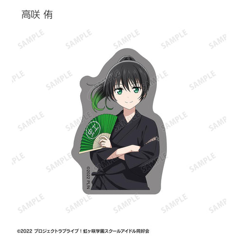『ラブライブ!虹ヶ咲学園スクールアイドル同好会』描き下ろし 縁日ver. トレーディングダイカットステッカー(単位/BOX)