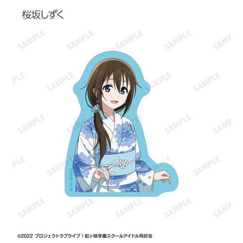 『ラブライブ!虹ヶ咲学園スクールアイドル同好会』描き下ろし 縁日ver. トレーディングダイカットステッカー(単位/BOX)