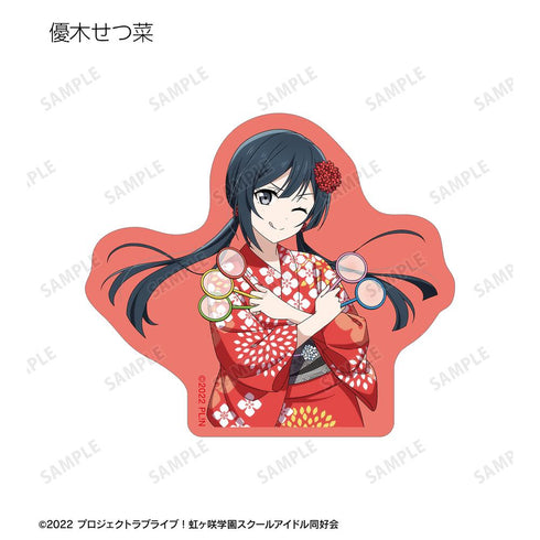 『ラブライブ!虹ヶ咲学園スクールアイドル同好会』描き下ろし 縁日ver. トレーディングダイカットステッカー(単位/BOX)