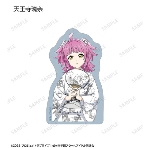 『ラブライブ!虹ヶ咲学園スクールアイドル同好会』描き下ろし 縁日ver. トレーディングダイカットステッカー(単位/BOX)