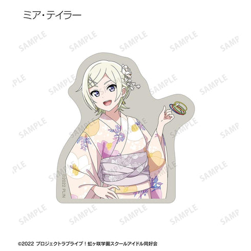 『ラブライブ!虹ヶ咲学園スクールアイドル同好会』描き下ろし 縁日ver. トレーディングダイカットステッカー(単位/BOX)