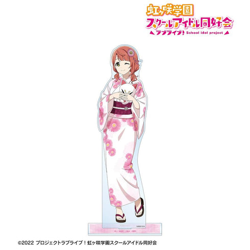 《Love Live! 虹咲学园校园偶像同好会》全新绘制 上原步梦 庙会版 特大亚克力立牌【202605再版】