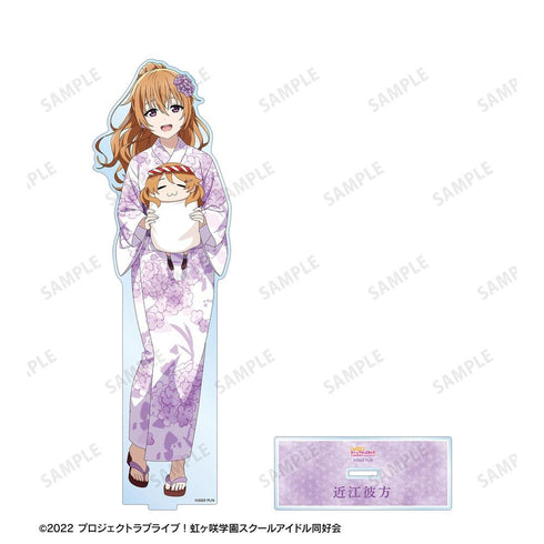 《Love Live! 虹咲学园校园偶像同好会》全新绘制 近江彼方 庙会版 特大亚克力立牌【202605再版】